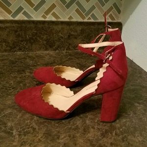 Burgundy Heels
